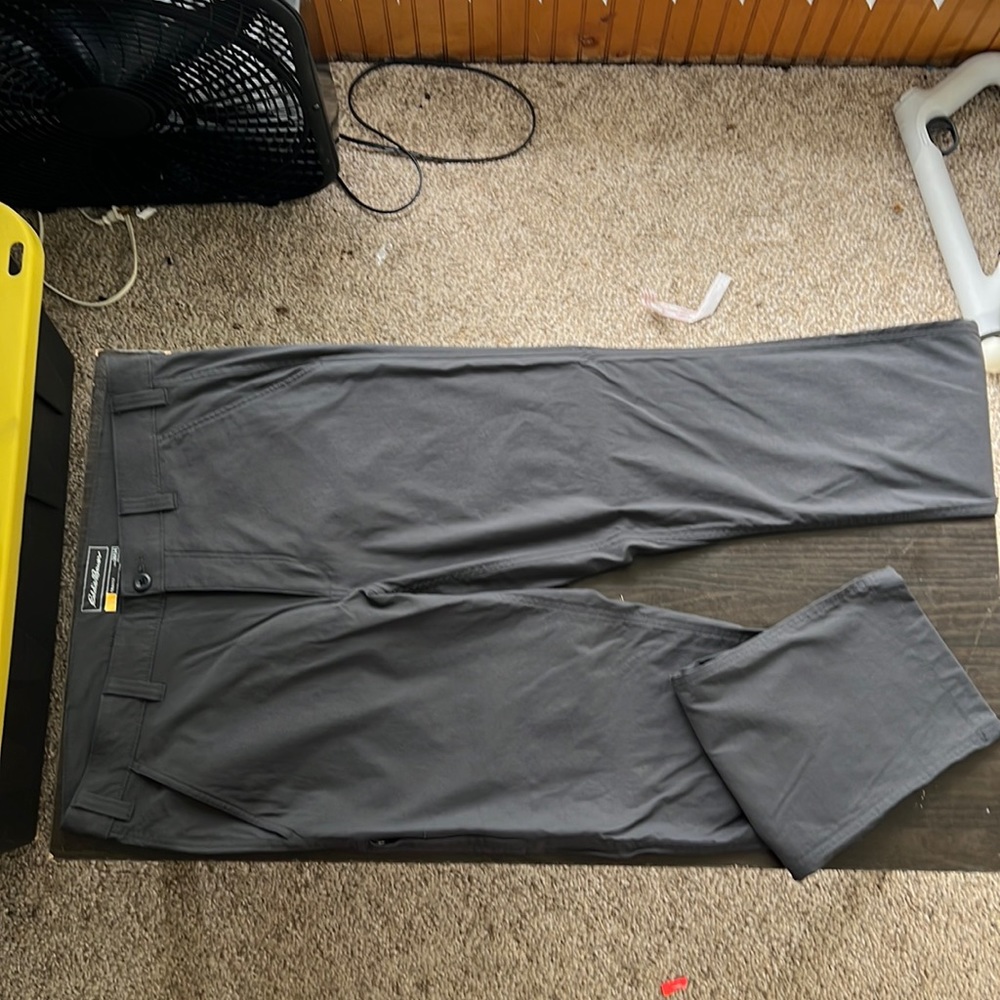 Eddie bauer guide chino hiking pants size 36/34